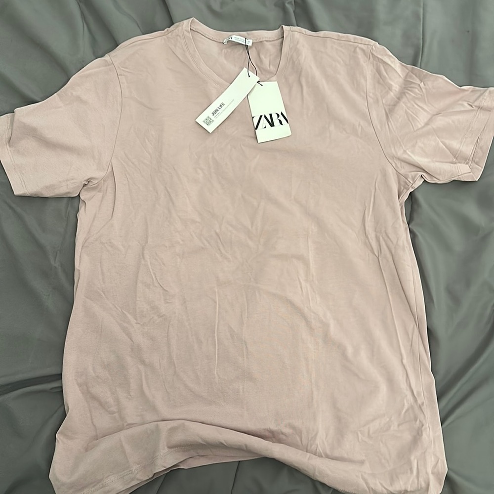 Men| Brand New| Pink Zara Tshirt